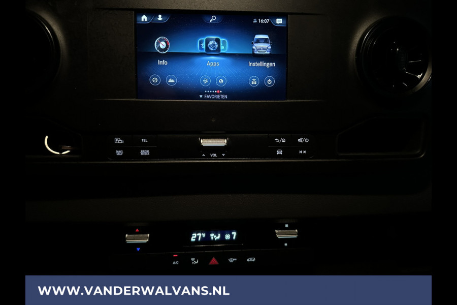Mercedes-Benz Sprinter 316 CDI 164pk L3H2 Euro6 Airco | Camera | Navigatie | Cruisecontrol | Stoelverwarming | Parkeersensoren, chauffeursstoel, MBUX, bijrijdersbank