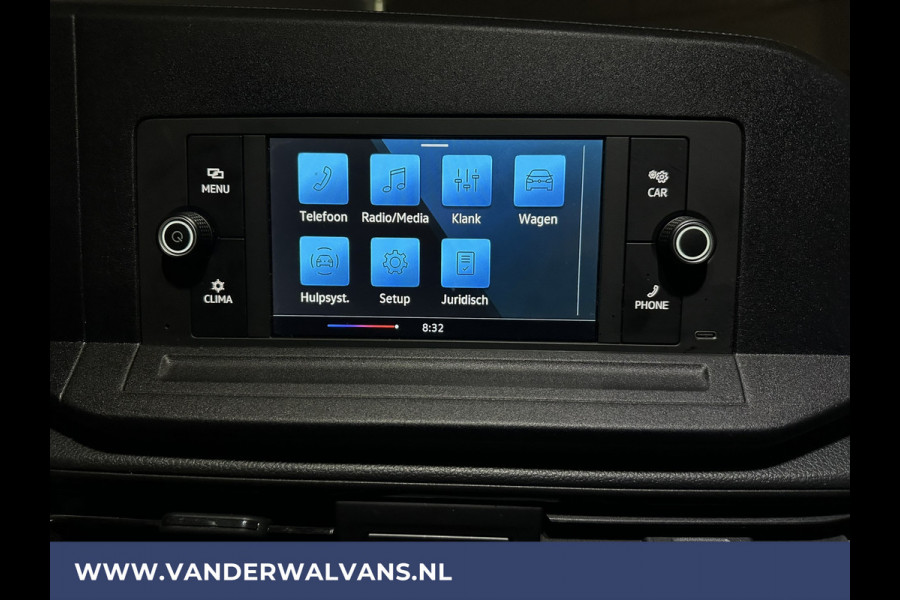 Volkswagen Caddy Cargo 2.0 TDI Comfort L1H1 Euro6 Airco | Multimediascherm | Zijdeur Bluetooth telefoonvoorbereiding