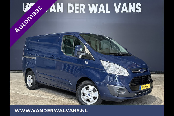 Ford Transit Custom 2.0 TDCI 131pk Automaat L1H1 Euro6 Airco | Camera | Navigatie | Cruisecontrol 2x Zijdeur, L&M velgen, Verwarmde voorruit, Parkeersensoren, Bijrijdersbank