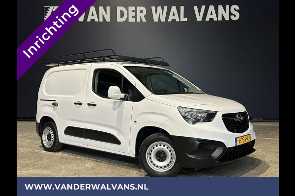 Opel Combo 1.6D L1H1 inrichting Euro6 Airco | Apple Carplay | Imperiaal | Trekhaak | Navigatie Cruisecontrol, parkeersensoren, zijdeur