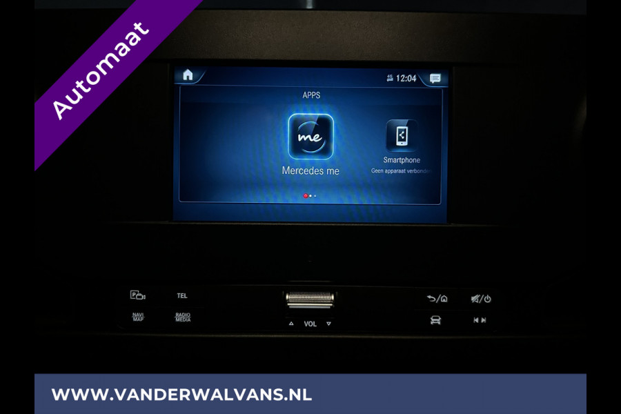 Mercedes-Benz Sprinter 317 CDI 170pk 9G-Tronic Automaat L3H2 Fabrieksgarantie Euro6 Airco | Camera | Navigatie Imperiaal, Cruisecontrol, Chauffeursstoel, Parkeersensoren, Stoelverwarming, Bijrijdersbank