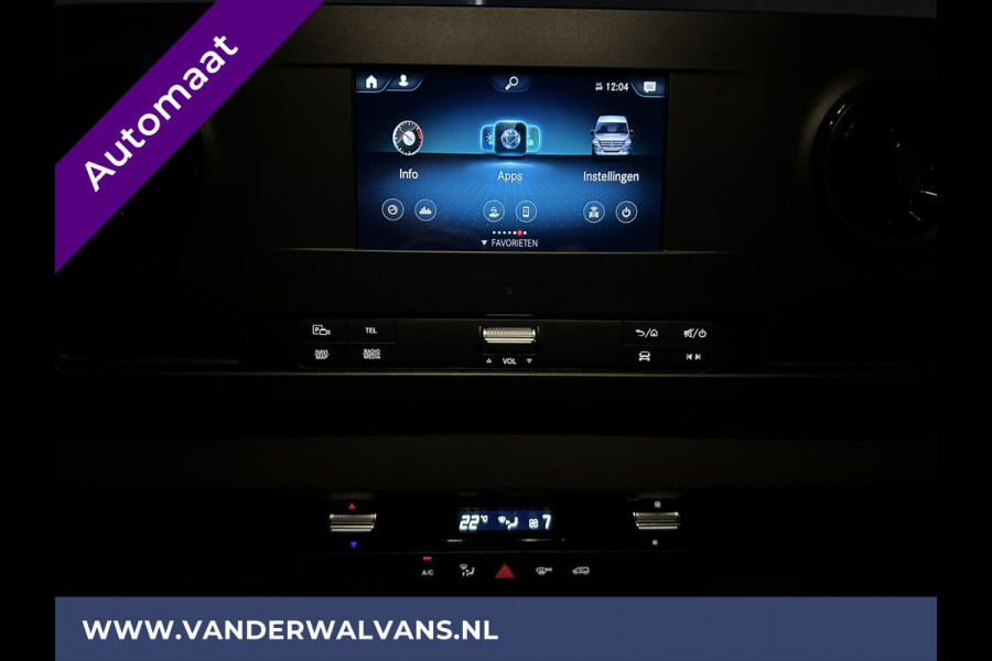 Mercedes-Benz Sprinter 317 CDI 170pk 9G-Tronic Automaat L3H2 Fabrieksgarantie Euro6 Airco | Camera | Navigatie Imperiaal, Cruisecontrol, Chauffeursstoel, Parkeersensoren, Stoelverwarming, Bijrijdersbank