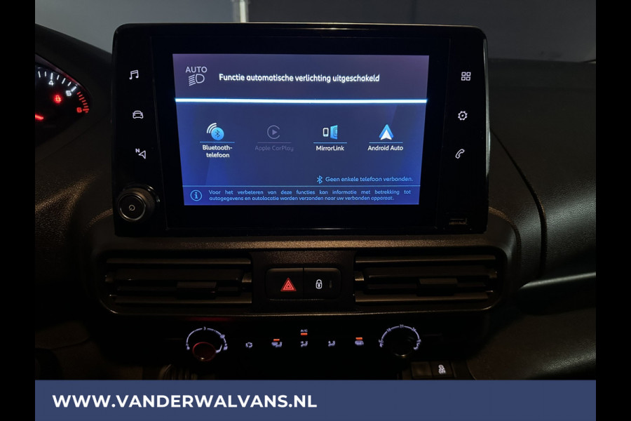Peugeot Partner 1.5 BlueHDI 102pk L1H1 Euro6 # Airco | Camera | Apple Carplay | Android Auto Trekhaak, Cruisecontrol, Parkeersensoren