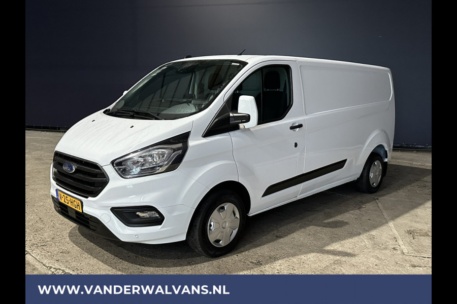 Ford Transit Custom 2.0 TDCI L2H1 Euro6 # Airco | Camera | Apple Carplay | LED | Cruisecontrol 2800kg trekvermogen, Android Auto, Parkeersensoren, Verwarmde voorruit, Bijrijdersbank