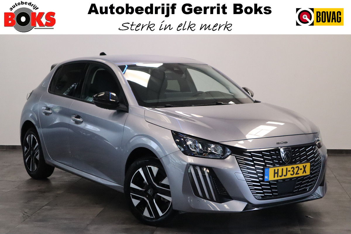 Peugeot 208 Hybrid 100 e-DCS6 Allure Navigatie Climate Control Cruise Control 24 maanden garantie mogelijk (*vraag naar de voorwaarden)