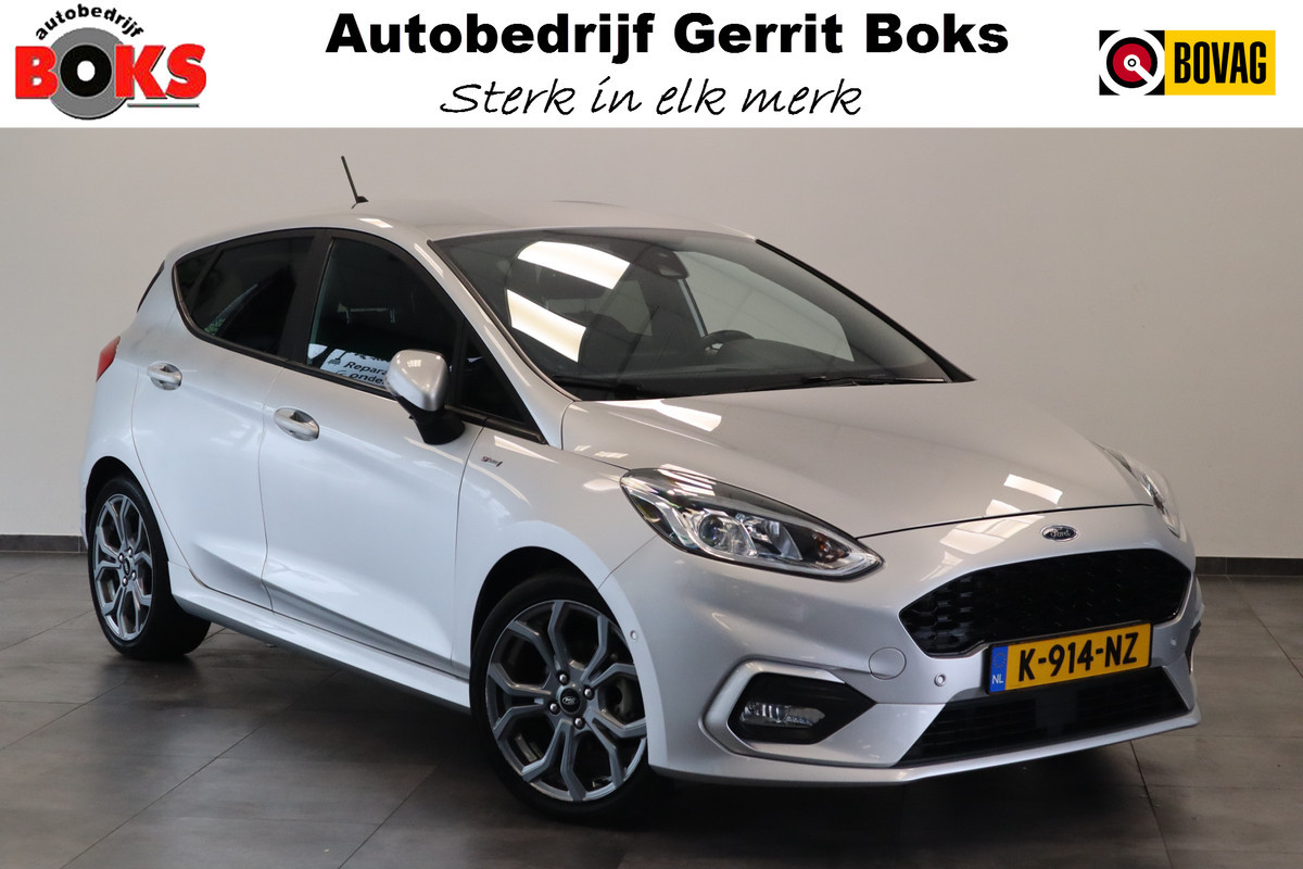 Ford Fiesta 1.0 EcoBoost ST-Line X Navigatie B&O geluidsinstallatie 17LMV Cruise Control stoel/ stuurverwarming 24 maanden garantie mogelijk (*vraag naar de voorwaarden) Ford Fiesta 1.0 EcoBoost ST-Line X Navigatie B&O geluidsinstallatie 17LMV Cruise Control stoel/ stuurverwarming 24 maanden garantie mogelijk (*vraag naar de voorwaarden)