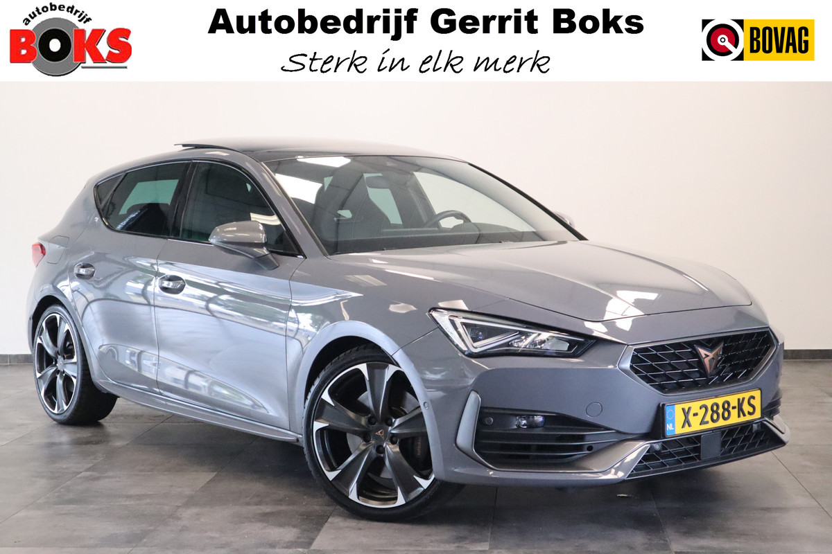 CUPRA Leon 2.0 TSI VZ Performance 300PK Panoramadak Navigatie Apple-CarPlay 19'lmv VCP PDC Beats Audio CUPRA Leon 2.0 TSI VZ Performance 300PK Panoramadak Navigatie Apple-CarPlay 19'lmv VCP PDC Beats Audio