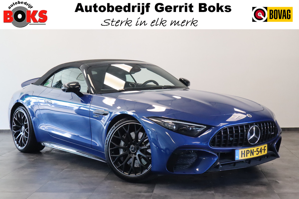 Mercedes-Benz SL-Klasse Roadster AMG 43 Burmester Sfeerverlichting Head-Up Sport Uitlaat 381PK Mercedes-Benz SL-Klasse Roadster AMG 43 Burmester Sfeerverlichting Head-Up Sport Uitlaat 381PK