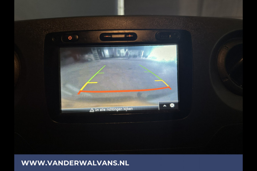 Opel Movano 2.3 CDTI 146pk L2H2 Euro6 # Airco | Imperiaal | Navigatie | Camera | 2500kg trekhaak | Cruisecontrol Parkeersensoren, Trap, Bijrijdersbank