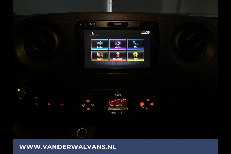 Opel Movano 2.3 CDTI 146pk L2H2 Euro6 # Airco | Imperiaal | Navigatie | Camera | 2500kg trekhaak | Cruisecontrol Parkeersensoren, Trap, Bijrijdersbank