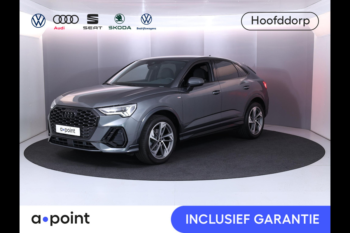 Audi Q3 Sportback 35 TFSI S Edition 150 pk S-tronic | Navigatie | Parkeersensoren | LED koplampen | Stoelverwarming | S-Line |