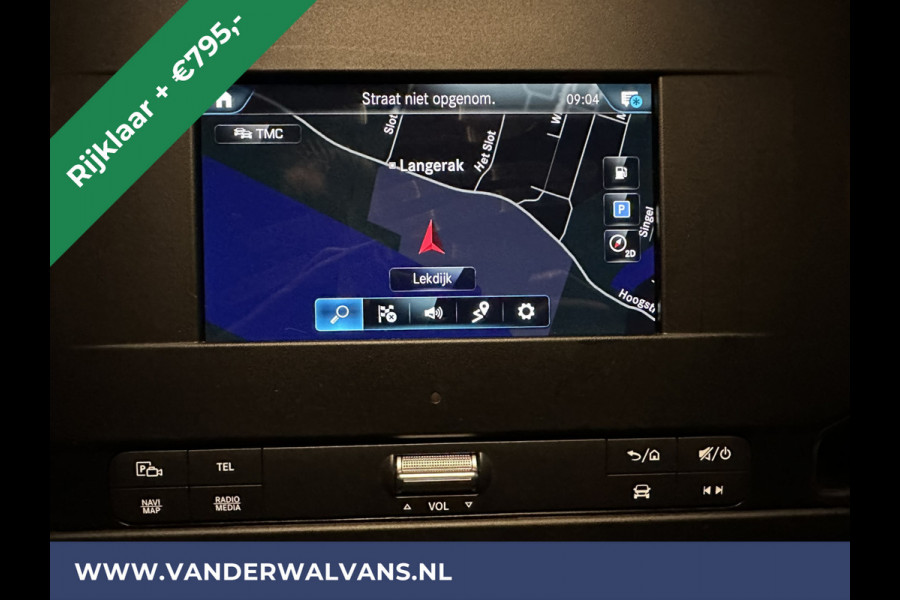 Mercedes-Benz Sprinter 317 CDI 170 pk L3H2 Euro6 RIJKLAAR Airco | MBUX | Camera | Navigatie | Trekhaak | Cruisecontrol Parkeersensoren, Bijrijdersbank, MBUX
