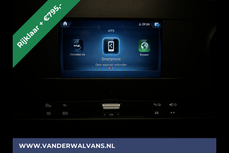 Mercedes-Benz Sprinter 317 CDI 170 pk L3H2 Euro6 RIJKLAAR Airco | MBUX | Camera | Navigatie | Trekhaak | Cruisecontrol Parkeersensoren, Bijrijdersbank, MBUX