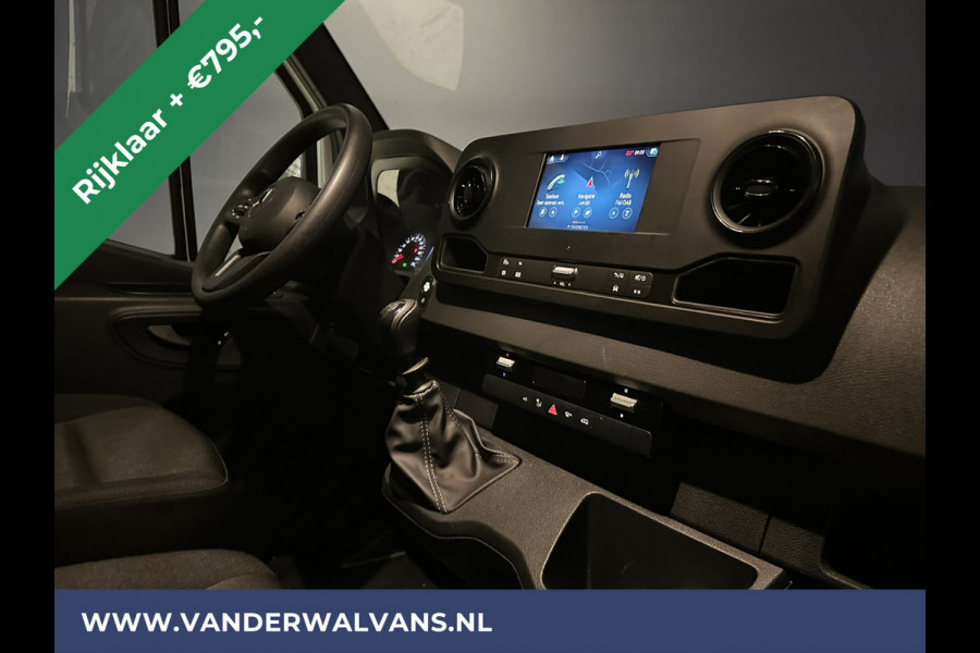Mercedes-Benz Sprinter 317 CDI 170 pk L3H2 Euro6 RIJKLAAR Airco | MBUX | Camera | Navigatie | Trekhaak | Cruisecontrol Parkeersensoren, Bijrijdersbank, MBUX