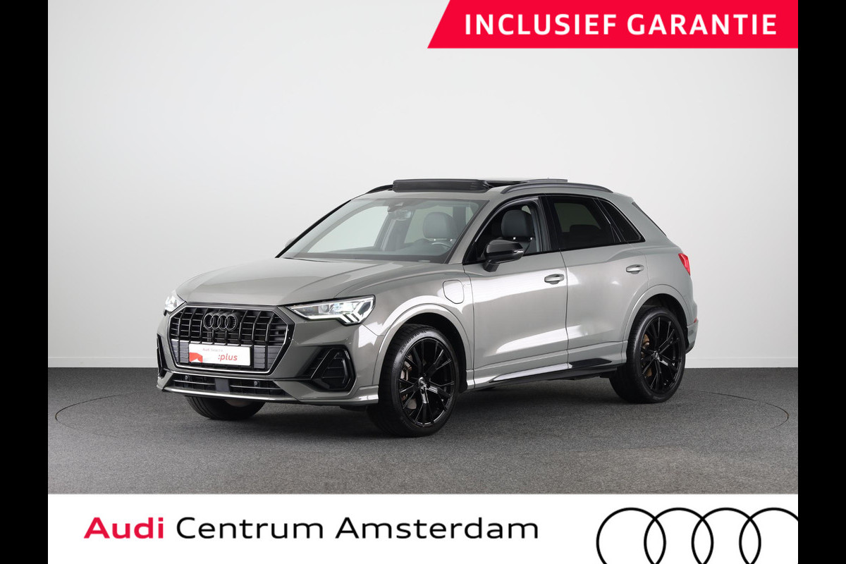 Audi Q3 45 TFSI e S edition 245PK Automaat | Panorama dak | Lederen bekleding | 20 "LM velgen | Adaptieve cruise control | Audi Q3 45 TFSI e S edition 245PK Automaat | Panorama dak | Lederen bekleding | 20 "LM velgen | Adaptieve cruise control |