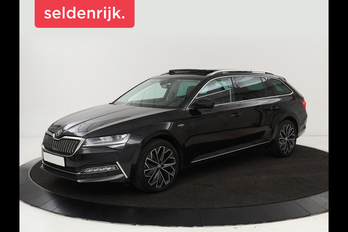 Škoda Superb 1.4 TSI iV Laurin & Klement | Panoramadak | Leder | Adaptive cruise | Canton Sound | Stoelverwarming | Standkachel | Carplay | Camera | Full LED | Memory Škoda Superb 1.4 TSI iV Laurin & Klement | Panoramadak | Leder | Adaptive cruise | Canton Sound | Stoelverwarming | Standkachel | Carplay | Camera | Full LED | Memory