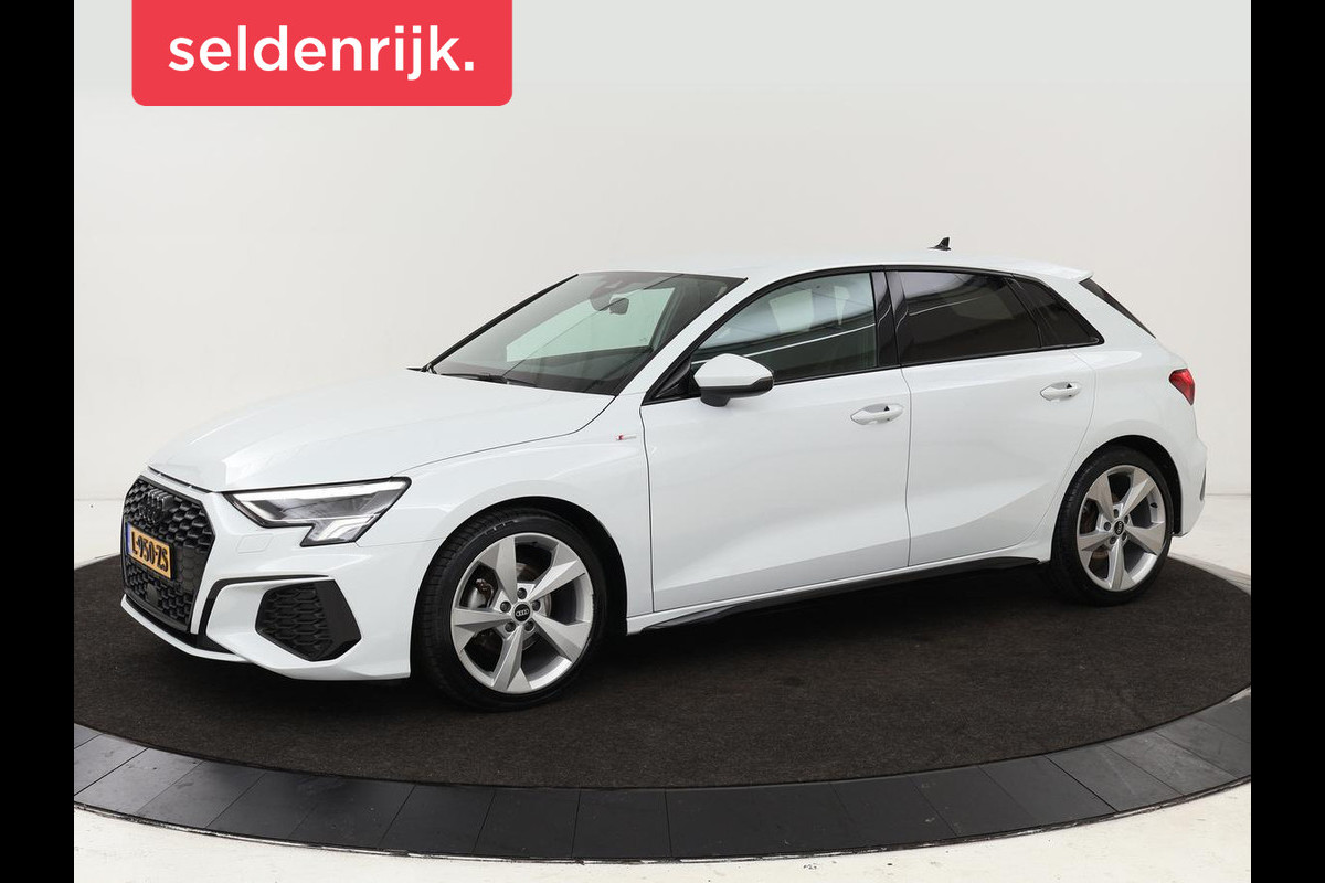 Audi A3 30 TFSI S edition | Carplay | Full LED | Virtual Cockpit | Sportstoelen | Half leder | Getint glas | Climate control | Cruise control