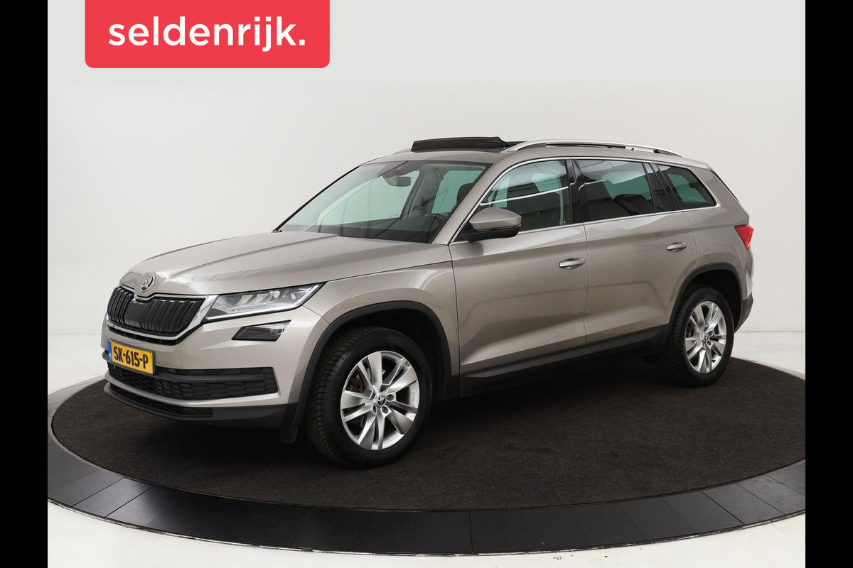 Škoda Kodiaq 1.4 TSI Ambition 7-persoons | Panoramadak | Stoel & stuurverwarming | Adaptive cruise | Trekhaak | Carplay | Full LED | Navigatie Škoda Kodiaq 1.4 TSI Ambition 7-persoons | Panoramadak | Stoel & stuurverwarming | Adaptive cruise | Trekhaak | Carplay | Full LED | Navigatie