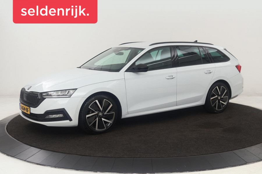 Škoda Octavia 1.0 e-TSI Sport | Carplay | Trekhaak | Sportstoelen | Full LED | Sfeerverlichting | Navigatie | Climate control | Parkeerhulp
