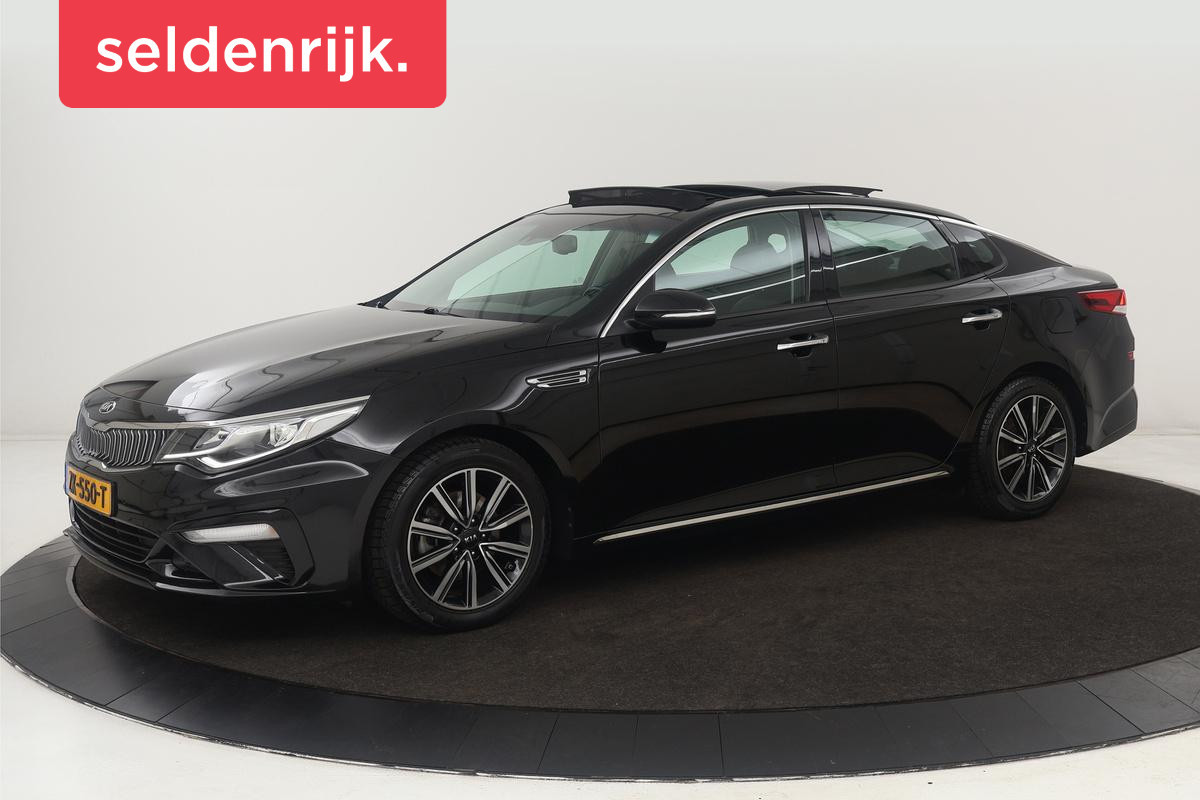 Kia Optima 1.6 T-GDI DynamicPlusLine | Panoramadak | Harman/Kardon | Stoelverwarming | Carplay | Camera | Half leder | Stuurverwarming | Navigatie Kia Optima 1.6 T-GDI DynamicPlusLine | Panoramadak | Harman/Kardon | Stoelverwarming | Carplay | Camera | Half leder | Stuurverwarming | Navigatie
