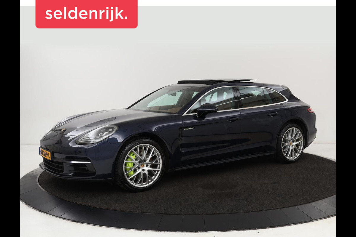 Porsche Panamera Sport Turismo 2.9 4 E-Hybrid | Panoramadak | Burmester 3D | Stoelventilatie | LED Adaptief | 360 camera | Luchtvering | Leder | Stuurverwarming | Soft-close Porsche Panamera Sport Turismo 2.9 4 E-Hybrid | Panoramadak | Burmester 3D | Stoelventilatie | LED Adaptief | 360 camera | Luchtvering | Leder | Stuurverwarming | Soft-close