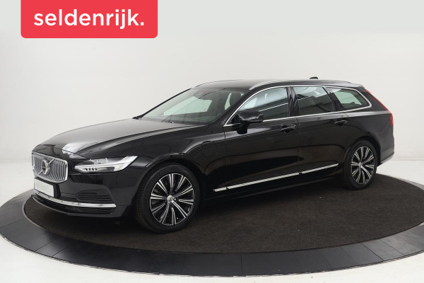 Volvo V90 2.0 T6 Recharge AWD Inscription | Trekhaak | Leder | Stoel & stuurverwarming | Adaptive cruise | Kinderzitjes | Camera | PHEV