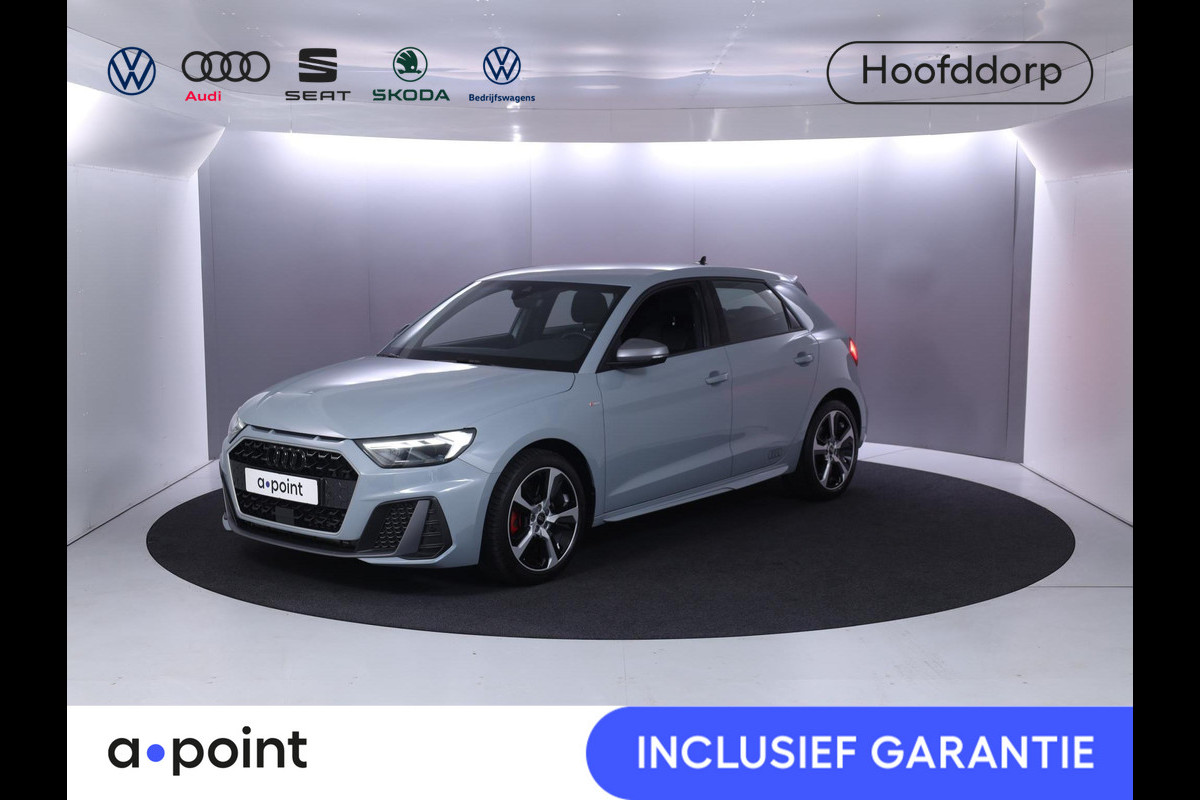 Audi A1 Sportback 40 TFSI Pro Line S 200pk S-tronic| half-leder| LM-velgen| Navigatie| Parkeersensoren | Stoelverwarming | Led koplampen Audi A1 Sportback 40 TFSI Pro Line S 200pk S-tronic| half-leder| LM-velgen| Navigatie| Parkeersensoren | Stoelverwarming | Led koplampen