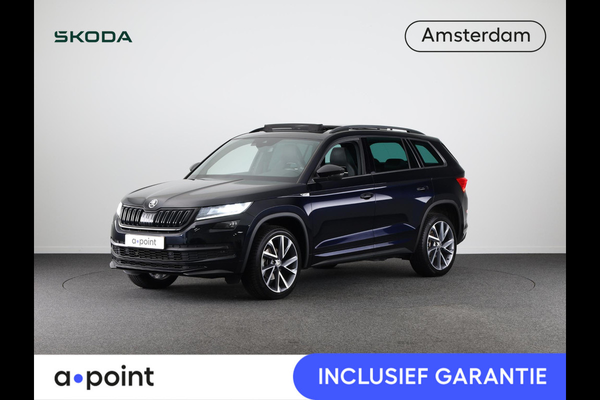 Škoda Kodiaq 1.5 TSI Sportline Business 150 pk Automaat (DSG) | Navigatie | Panoramadak | Parkeersensoren | Achteruitrijcamera | Adaptieve cruise control | Stoelverwarming | Canton audio | Škoda Kodiaq 1.5 TSI Sportline Business 150 pk Automaat (DSG) | Navigatie | Panoramadak | Parkeersensoren | Achteruitrijcamera | Adaptieve cruise control | Stoelverwarming | Canton audio |