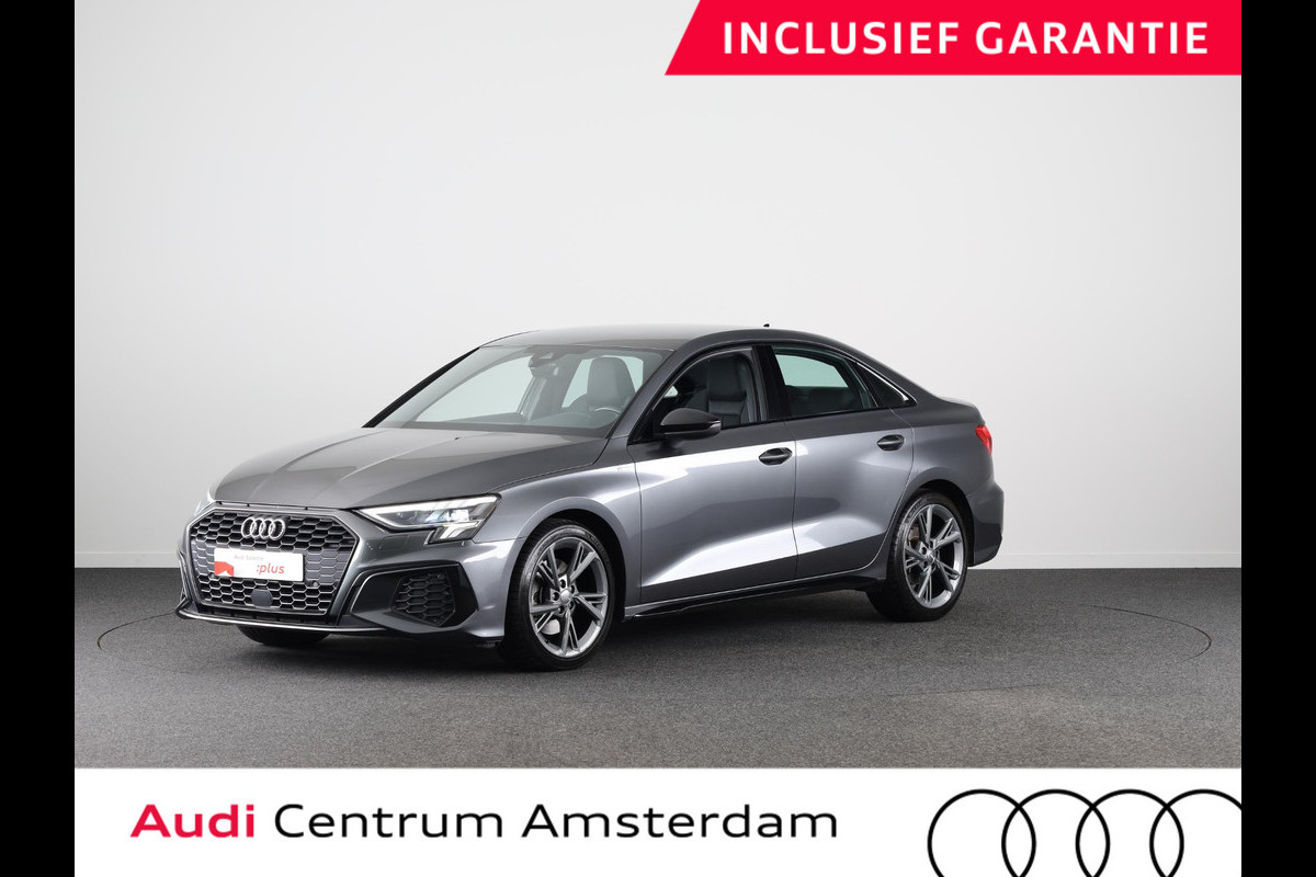 Audi A3 Limousine 35 TFSI S edition 150pk S-tronic | Navigatie | Full led koplampen | 18 inch Lichtmetalen velgen | Virtual Cockpit Audi A3 Limousine 35 TFSI S edition 150pk S-tronic | Navigatie | Full led koplampen | 18 inch Lichtmetalen velgen | Virtual Cockpit