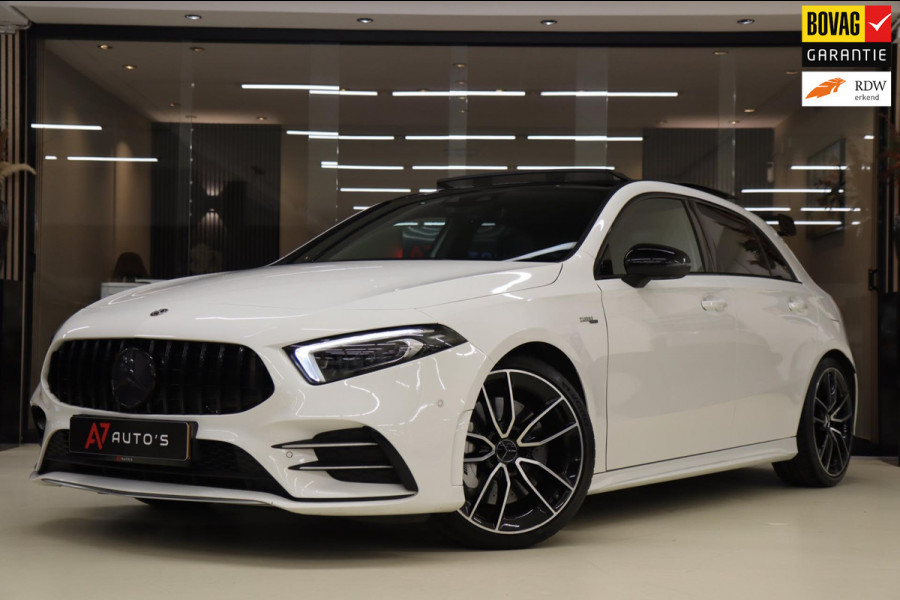 Mercedes-Benz A-Klasse AMG 35 4MATIC PANO/CAM/BURM/BLINDESPOT/NIGHTPAKET/BOMVOL