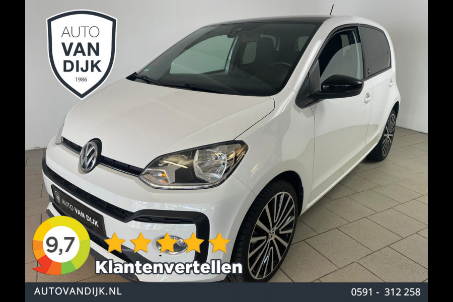 Volkswagen up! 1.0 TSI Sound Up! 90PK AIRCO CLIMA NAVI VIA APP STOELVERW MULTI STUUR POLYGON VELG PDC REGENSENSOR NIEUWSTAAT