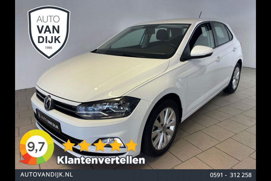 Volkswagen Polo 1.0 TSI Comfortline 95PK AIRCO NAVI CRUISE APPLE CARPLAY 16 INCH VELG LED MULTI STUUR PRIVACY GLAS ZEER NETTE AUTO