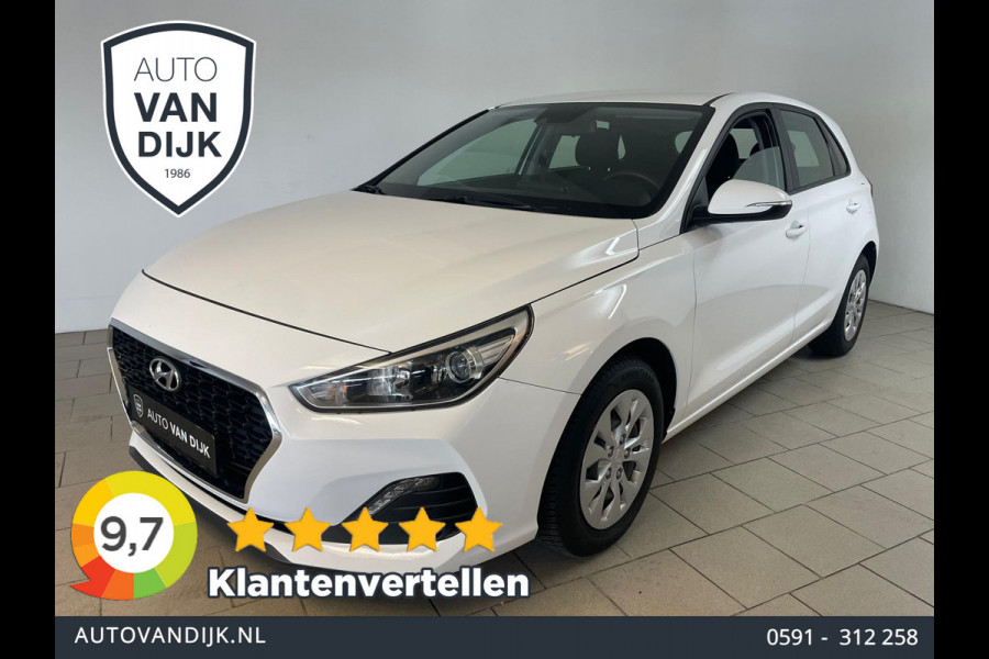 Hyundai i30 1.4 T-GDI Comfort AIRCO NAVI CRUISE BLUETOOTH STOELVERW ELEK RAMEN CENT VERG PDC 5DRS NIEUWSTAAT