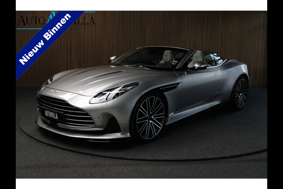 Aston Martin DB12 Volante 4.0 V8 Leer 360 camera ACC Bowers & W. Memory Navi Stoelventilatie Stoelverwarming Stuurverwarming BTW auto Aston Martin DB12 Volante 4.0 V8 Leer 360 camera ACC Bowers & W. Memory Navi Stoelventilatie Stoelverwarming Stuurverwarming BTW auto