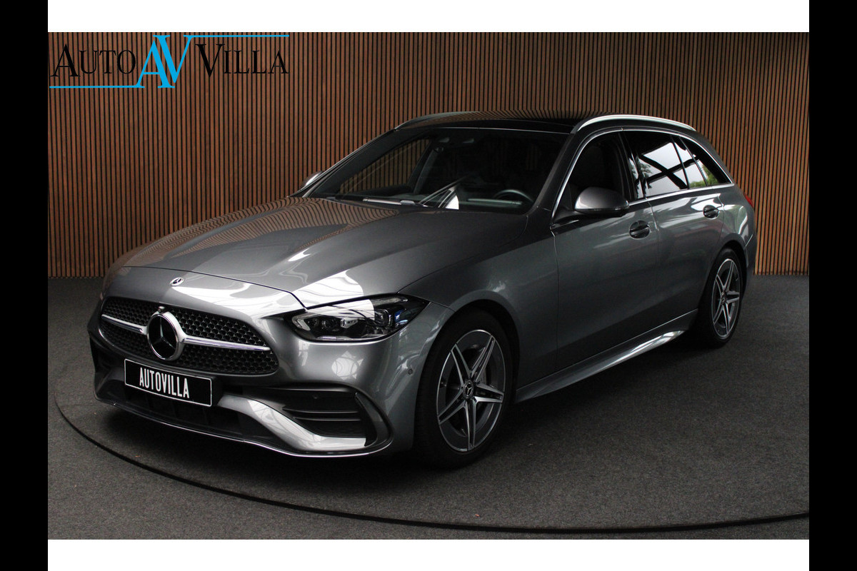 Mercedes-Benz C-Klasse Estate 220d AMG Panodak Leer Navi HUD 360° Massagestoelen PTS Distronic Plus Elektr. achterklep BTW auto Mercedes-Benz C-Klasse Estate 220d AMG Panodak Leer Navi HUD 360° Massagestoelen PTS Distronic Plus Elektr. achterklep BTW auto
