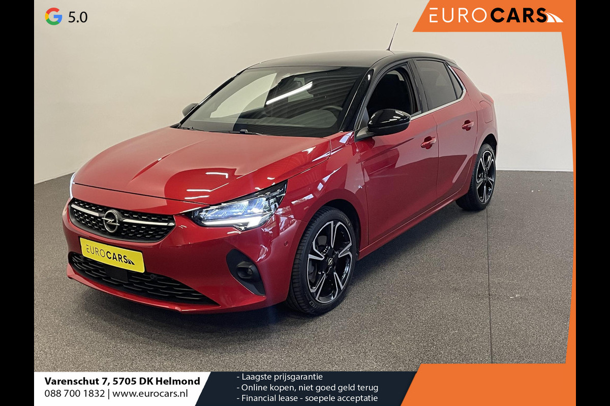 Opel Corsa 1.2 Turbo 100pk Elegance Sky Climate control Cruise control LED Panoramadak Stuurverwarming Stoelverwarming 360 camera Apple Carplay/ Android Auto Opel Corsa 1.2 Turbo 100pk Elegance Sky Climate control Cruise control LED Panoramadak Stuurverwarming Stoelverwarming 360 camera Apple Carplay/ Android Auto