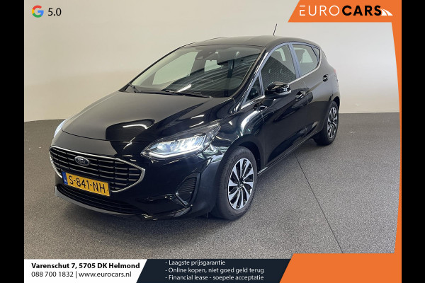 Ford Fiesta 1.0 EcoBoost Hybrid Titanium Climate control Navigatie Cruise control LED Apple Carplay/ Android Auto Achteruitrij camera Parkeersensor voor