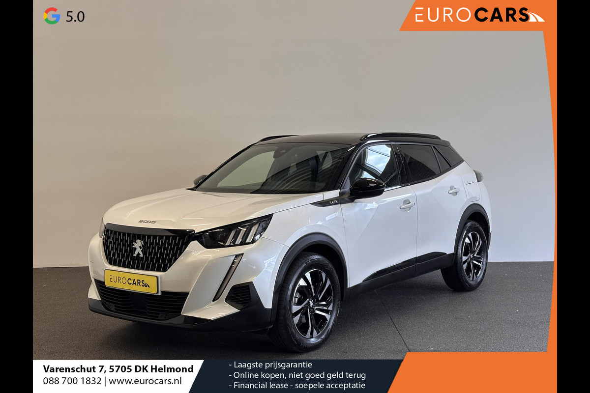 Peugeot 2008 1.2 PureTech 130 GT Black Style Airco ECC Navi Carplay Cruise Control PDC VA + Camera Full LED 17" LM Velgen