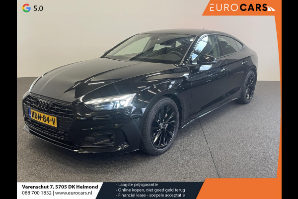 Audi A5 Sportback 40 TFSI 204pk S-Tronic Prestige Plus Black Pack  Navigatie | Climate Control | Camera | Electrisch bedienbare achterklep | Virtual Cockpit | Led | Dab | Stoelverwarming | Dab | Trekhaak