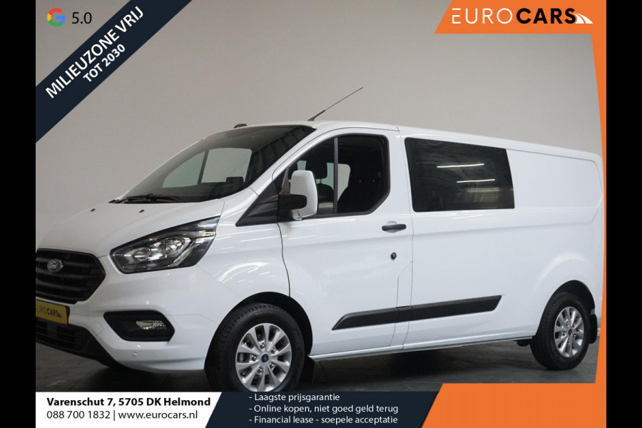 Ford Transit Custom 300 2.0 TDCI L2H1 Trend Dubbele Cabine Navi Apple Carplay / Android Auto Trekhaak Cruise control Camera Airco