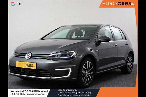 Volkswagen e-Golf | Navigatie | Climate control | Virtual cockpit | Parkeersensoren V+A | DAB+ | Adaptive Cruise Control | 17"Lichtmetalen velgen