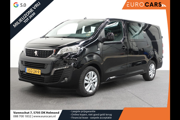 Peugeot Expert 2.0 180PK Long L3 Premium Dubbele Cabine Automaat Airco Cruise control Bluetooth Navigatie Carplay Trekhaak