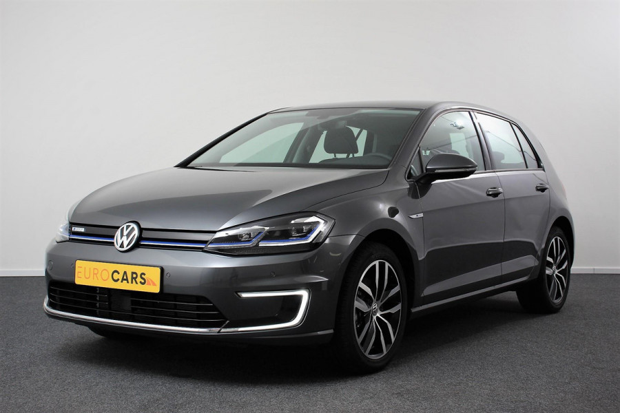 Volkswagen e-Golf e-Golf Navigatie Digitale cockpit Led Bluetooth Cruise control adaptive Lichtmetalen Velgen