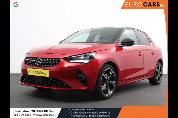 Opel Corsa 1.2 100pk Turbo Elegance Sky Panorama dak Climate control Cruise control Digitale Cockpit LED Parkeersensoren Stuurverwarming Stoelverwarming 360 camera Apple Carplay/ Android Auto Lichtmetalen Velgen