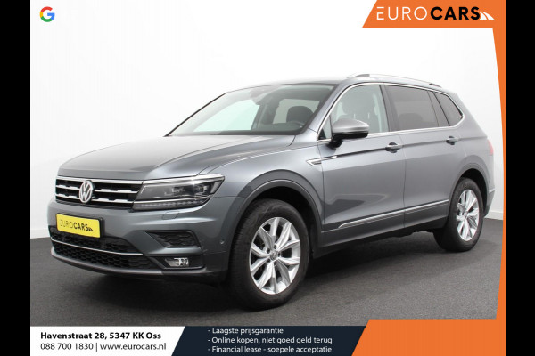 Volkswagen Tiguan Allspace 1.5 TSI Highline All-space 7p. Adaptive cruise control Climate control LED Parkeersensoren Panoramadak Achteruitrijd camera Trekhaak Navigatie Voorstoelen verwarmd Apple Carplay/ Android Auto