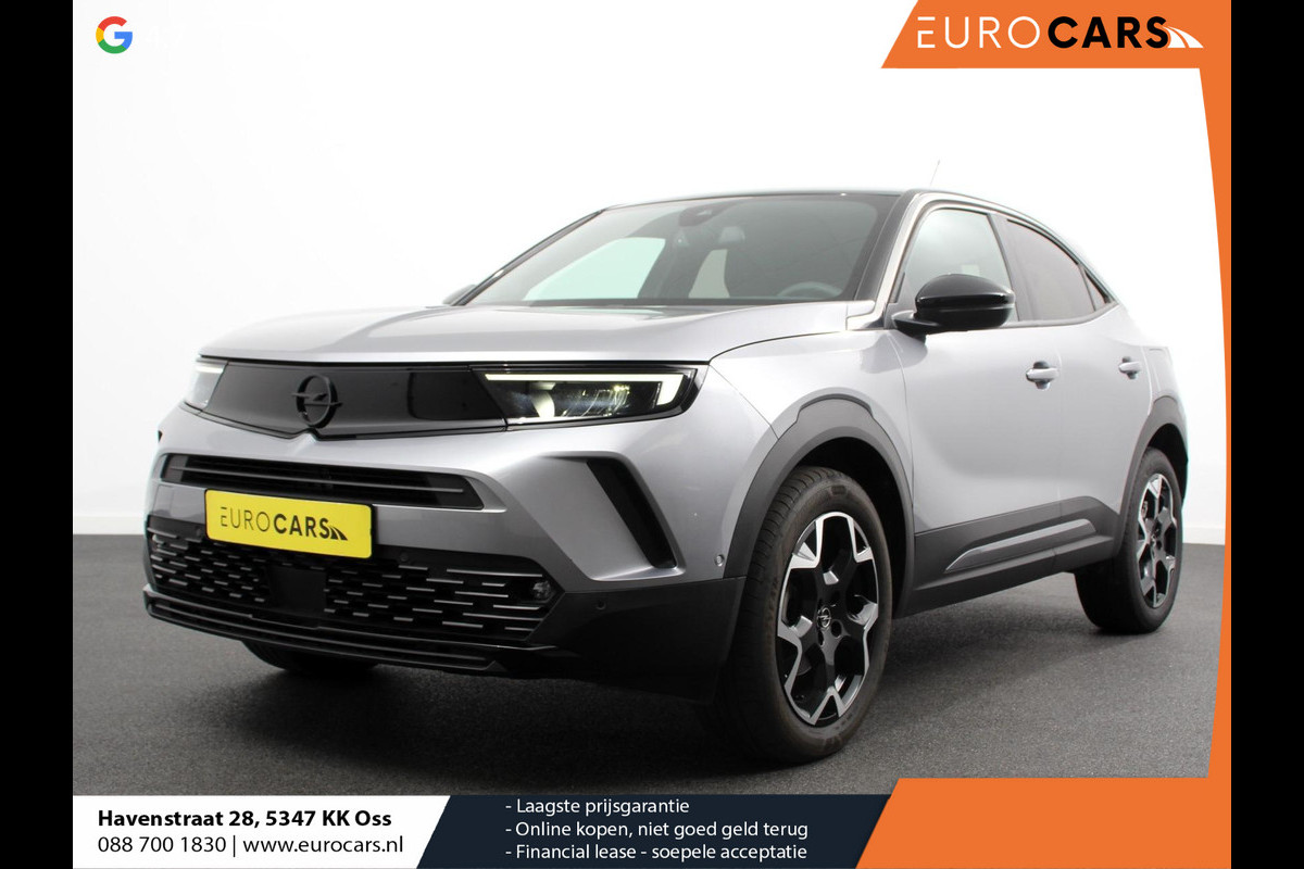Opel Mokka 1.2 Turbo 130pk Automaat Ultimate Navigatie Apple Carplay/Android Auto Camera Parkeersensoren achter Crusie Control Stoel-en stuurverwarming Ledverlichting Getinte ramen Climate Control Opel Mokka 1.2 Turbo 130pk Automaat Ultimate Navigatie Apple Carplay/Android Auto Camera Parkeersensoren achter Crusie Control Stoel-en stuurverwarming Ledverlichting Getinte ramen Climate Control