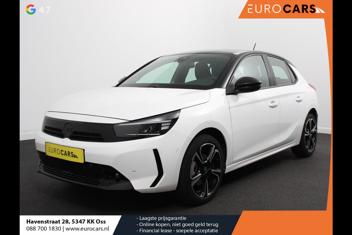 Opel Corsa 1.2 GS Achteruitrij camera Parkeersensoren Cruise control LED Verwarmde voorstoelen Stuurwiel verwarmd Climate control Apple carplay/ Android Auto