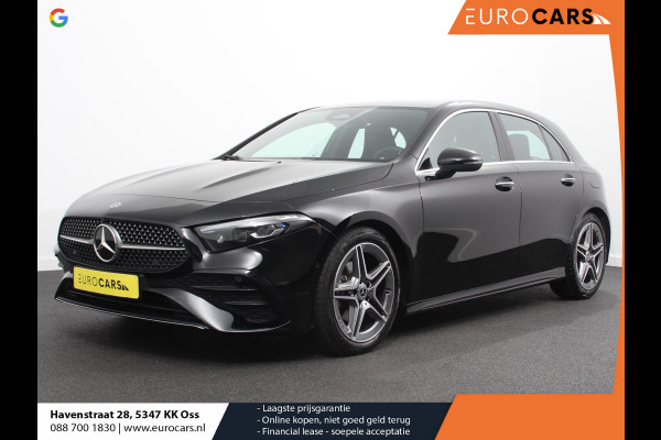 Mercedes-Benz A-Klasse 200 AMG Line Achteruitrij camera Verwarmde voorstoelen Navigatie LED Climate control Adaptieve cruise control Parkeersensoren Apple Carplay & Android Auto