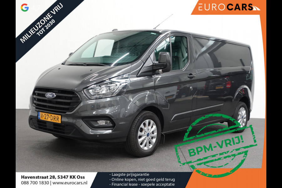Ford Transit Custom 300 2.0 TDCI 130pk L2H1 Trend Automaat Airco Navigatie Cruisecontrol Camera Parkeersensoren Trekhaak Betimmering