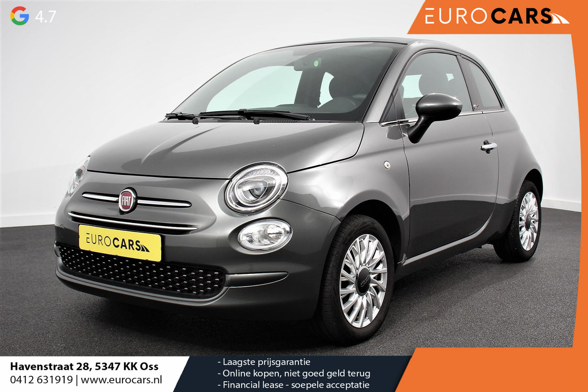 Fiat 500C 1.2 Lounge Navigatie Apple Carplay/Android Auto Climate Control Cruise Control Parkeersensoren Achter Lichtmetalen Velgen Fiat 500C 1.2 Lounge Navigatie Apple Carplay/Android Auto Climate Control Cruise Control Parkeersensoren Achter Lichtmetalen Velgen
